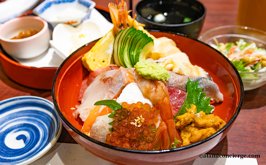 和楽さんの海鮮丼「海光」