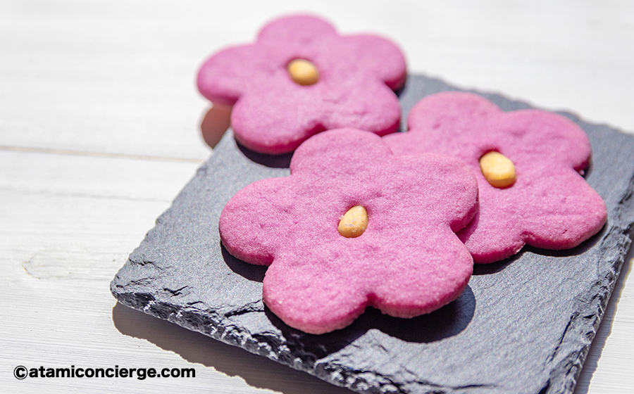 紫芋を使ったクッキー