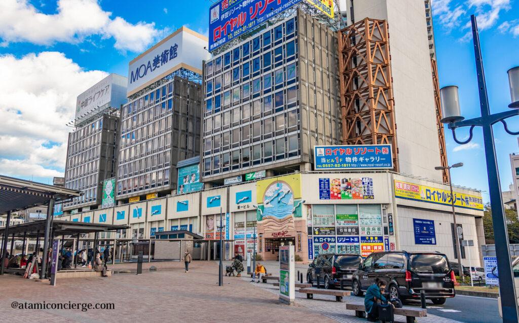 熱海駅前のATAMIX