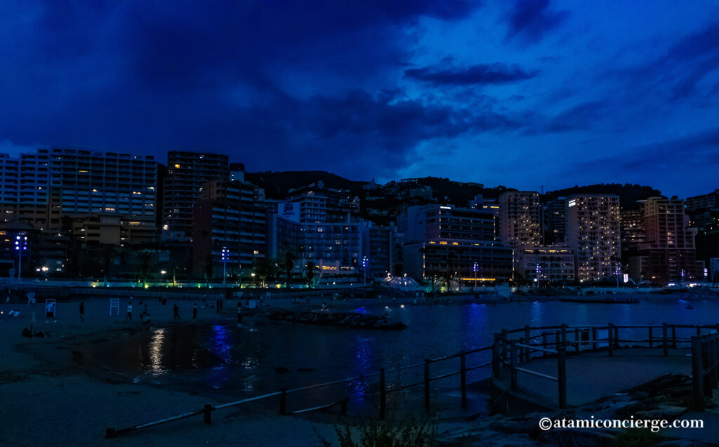 ムーンテラスからの夜景